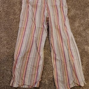 Stripped pj pants size xxl